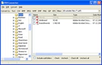 PDF to CSV command line conversion